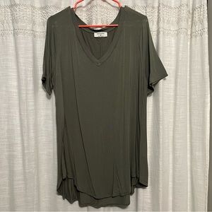 Zenana Hunter Green Boutique Tunic Shirt 💚